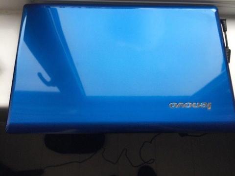 Lenovo laptop blue