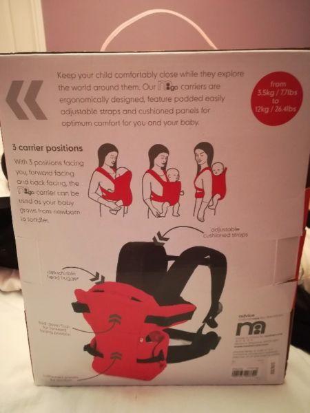 Mothercare 3 position baby carrier €20
