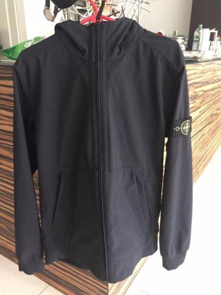 Stone Island Soft Shell R Hooded Jacket RRP €350 Size L