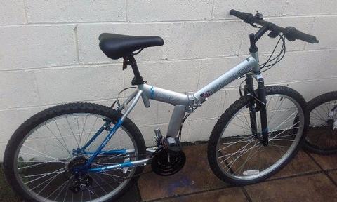 2 X Bicycles one foldable