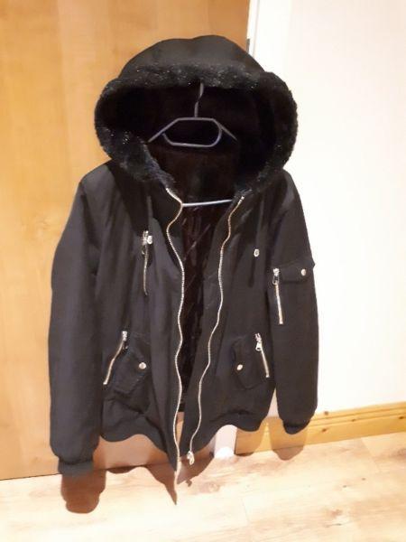 ladies jacket size 14/16 with hood