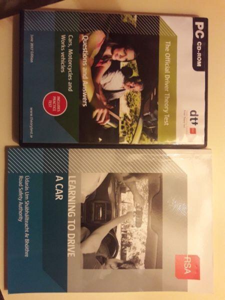Cd-rom NEW June 2017 edition Car THEORY test + dsa book 