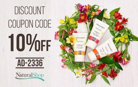 ***Free Discount Coupon Code for Online Shopping *** Natural and Organic Cosmetics***