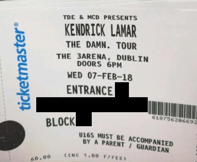 Kendrick Lamar x2 face value