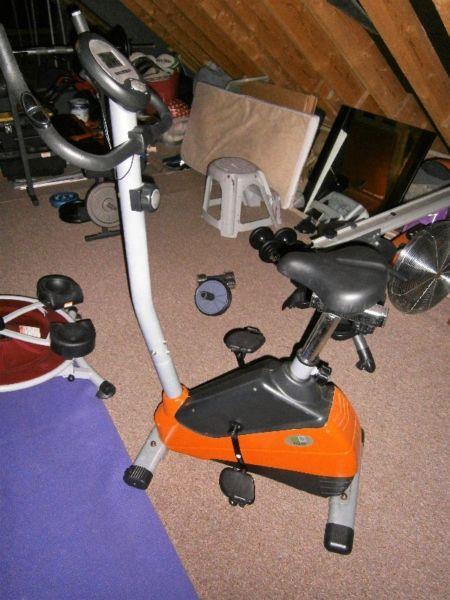 EXERCISE BIKE,CROSS TRAINER AND PRESS TRAINER....CHEAP!!!