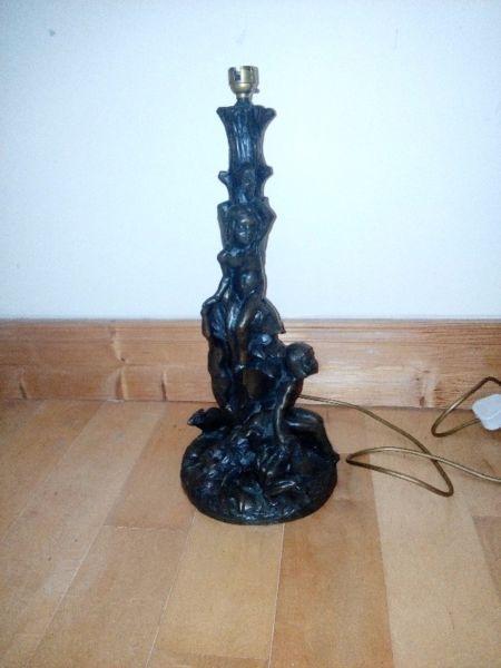bronze genesis fine art lamp