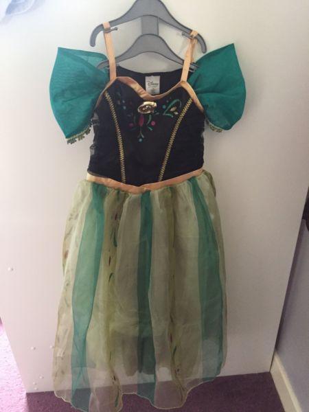 Anna Deluxe Costume,shoes & wand
