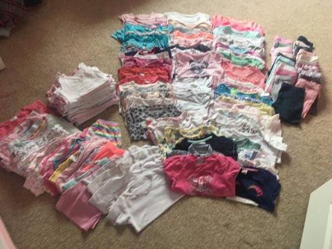 Big Girl's Clothes Bundle 2-3 Years Over 250 Items Perfect Condition FREE DELIVERY