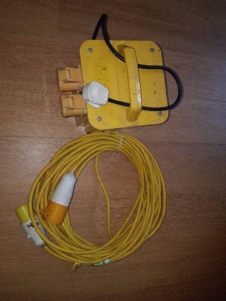 Transformer and 110v Cable