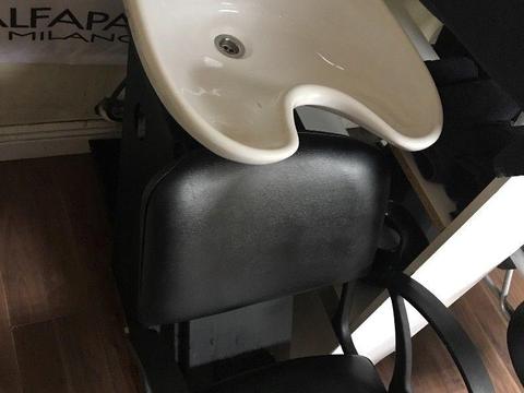 Back wash chairs