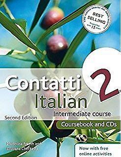 Contatti beginner & intermediate Italian learning books with CD