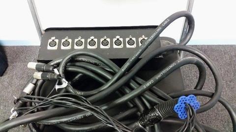 Audio Frequency Controlling Snake Cable 8 channels