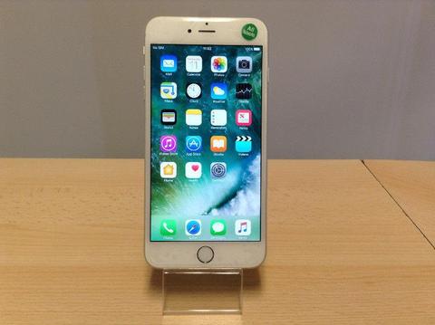 SALE Apple iPhone 6 PLUS 16GB in Silver White Factory Unlocked SALE