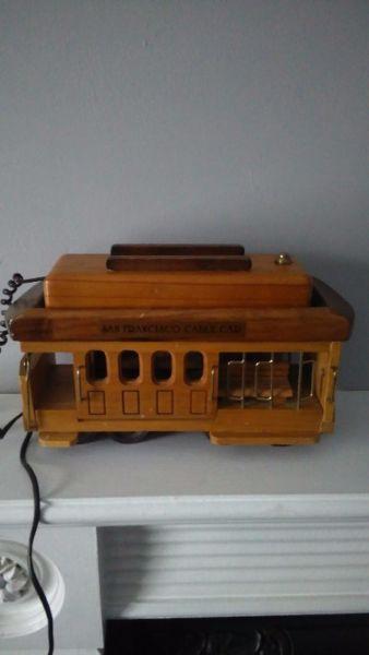 Vintage 1980's San Francisco Cable Car Telephone