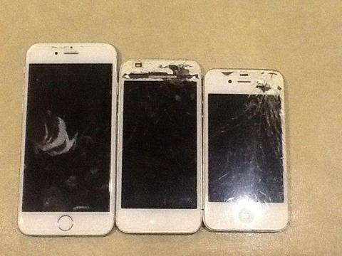 Broken iPhones for sale