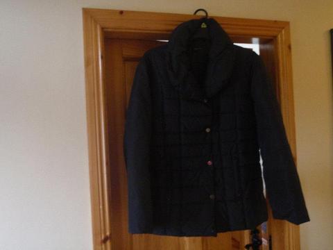 women padded black jacket, sell or swap-read