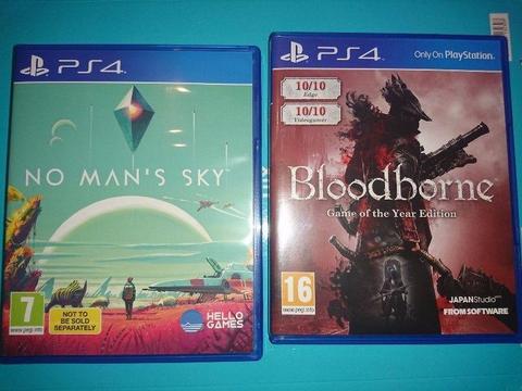 No Man's Sky + Bloodborne - Game of the Year Edition PS4