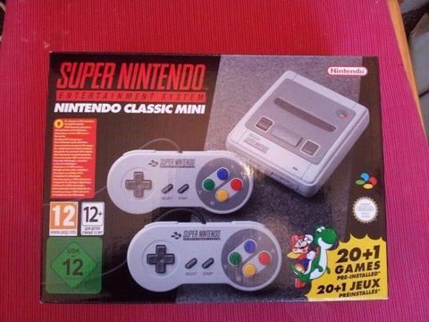 SNES Super Nintendo Classic Mini Console, Brand New