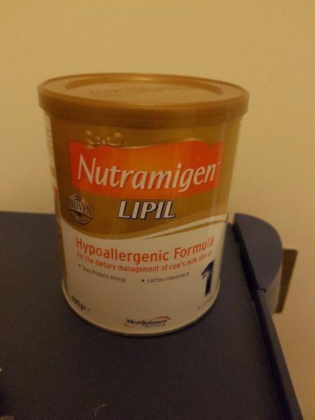 Nutramigen 1 and 2 tins