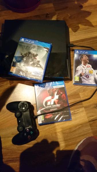 PS4 and Fifa 18, Destiny 2 & GT SPORT brand new games