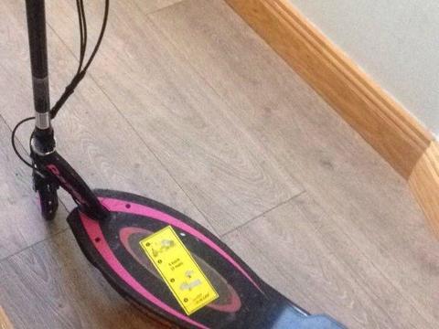 Girls electric scooter