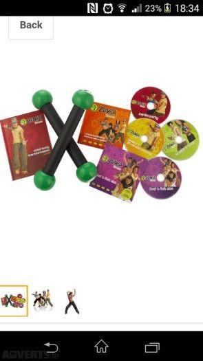 Zumba DVDs