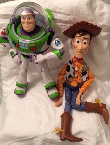 Toy Story Buzz and Woody Talking Action Figures