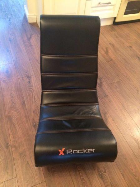 Gamers Leather Rocker Chair