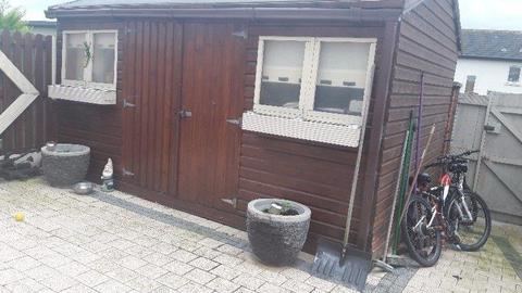 16 ft x 10 ft garden shed / office or home gym