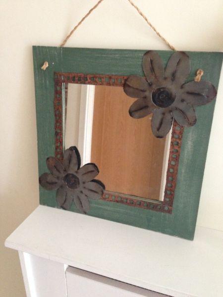 Lovely Wooden Shabby Chic Mirror