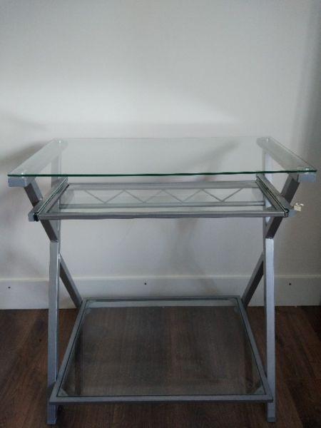 Glass desk for sale