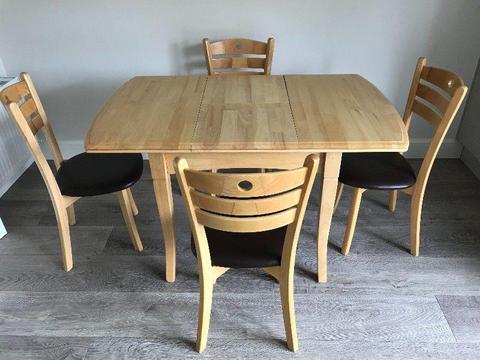 Kitchen/Dining Table & 4 Chairs-Immaculate Condition