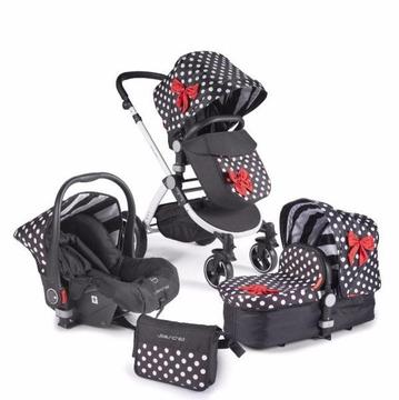 Luxury Dots 3in1 BABY TRAVEL SYSTEM