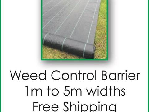 Weed control membrane ground cover
