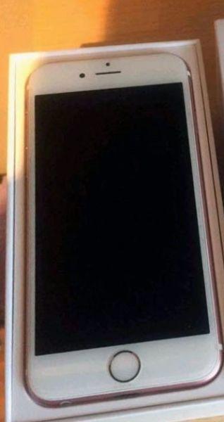 Iphone 6 64gb Rose Gold (Used but like new)