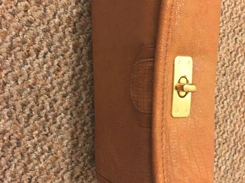 Therapy leather handbag