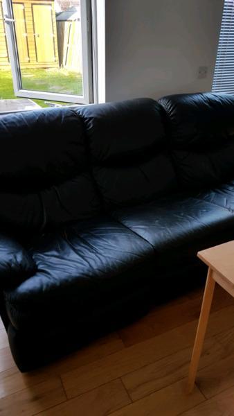 Leather Sofa 3 X 2