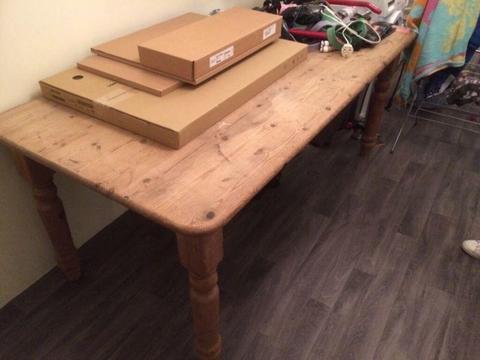 'Domain' Pine Kitchen Table for Sale Good Condition