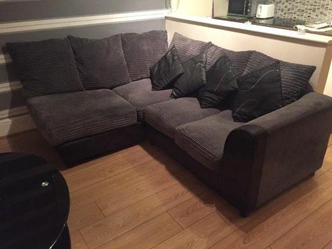 Black and Grey sofa