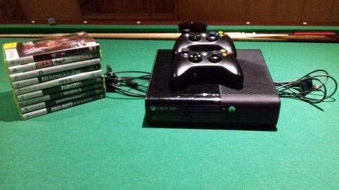 Xbox 360 console and extras