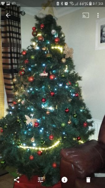 Christmas tree 7ft