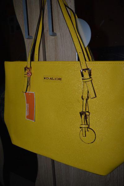 Michael Kors bag yellow
