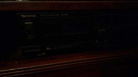 Technics stereo cassette deck