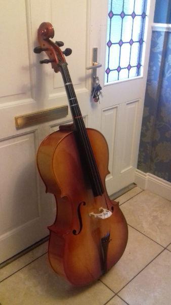 Full size Beginners Cello - for sale - free lesson included for complete beginner!!!