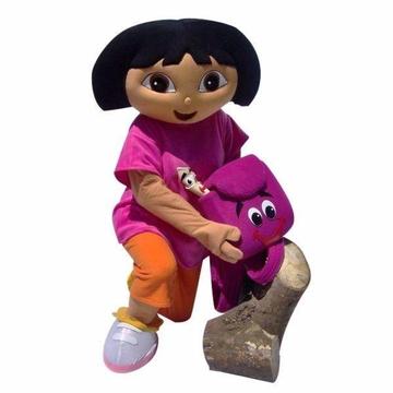 Dora The Explorer Mascot Costume Hire