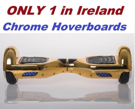 CHROME GOLD SILVER Hoverboard Segway Remote Bluetooth