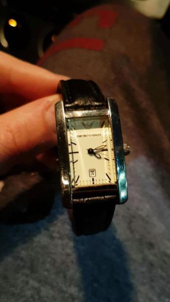 Armani watch cost 260 new in fields