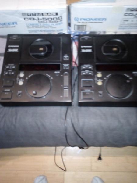 Pioneer cdj-500 ll a pair hardly used still boxed ideal for start up dj_ing