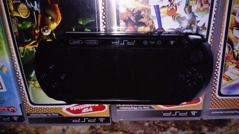 PSP with 6 games