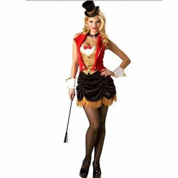 Ladies Circus Ring leader costume burlesque Half Price